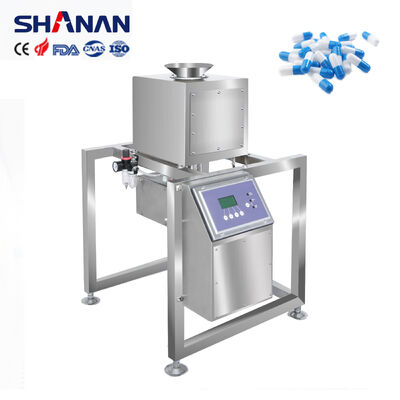 Detección de rango de materiales magnéticos y no magnéticos máquinas separadoras de metales con filtro de gas japonés SMC mayor capacidad diseñada para el flujo de trabajo