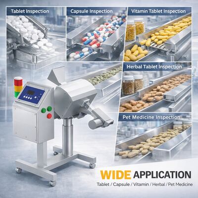 Tabletas Capsulas Detector de metales Farmacéutica Tableta Fabricación fábrica personalizable