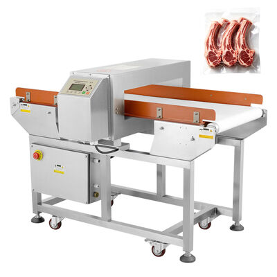 Detector de metales de transporte de alta sensibilidad para la línea de procesamiento de masa de pasteles de pasteles de pasteles de galletas