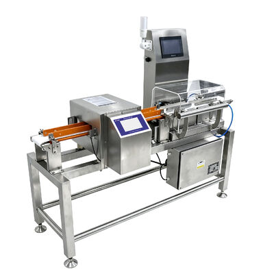 Solución combinada de detector de metales y verificador de peso que combina la detección precisa de metales con la verificación precisa del peso para procesos de control