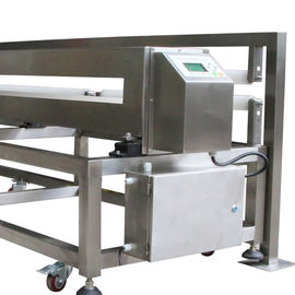 Inspección de la seguridad alimentaria del detector de metales de la banda transportadora la monofásico garantía de 1 año