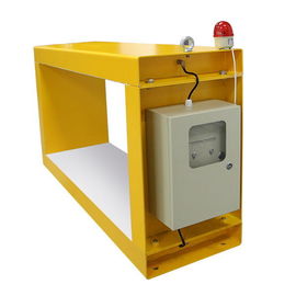 Detector de metales amarillo de la categoría alimenticia para el afino con escoria, reciclaje del material de construcción